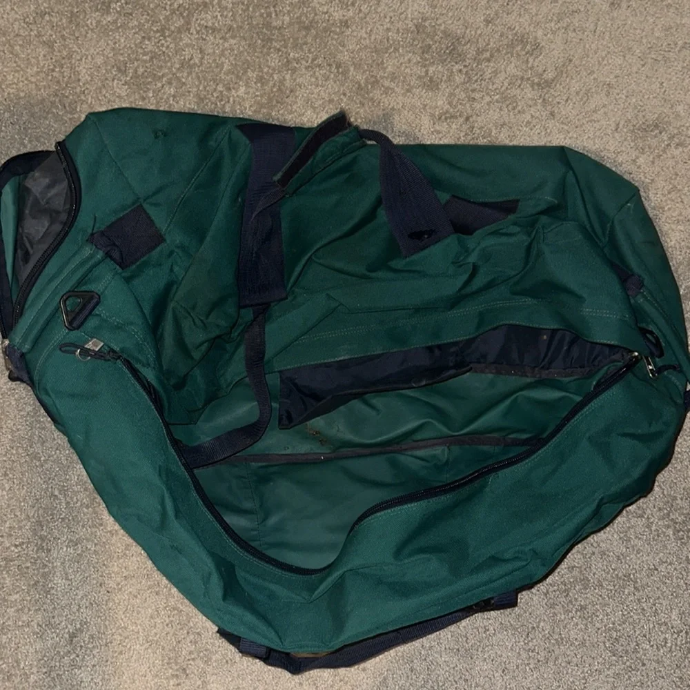 Vintage GANT 1990s Teal Large Duffel
